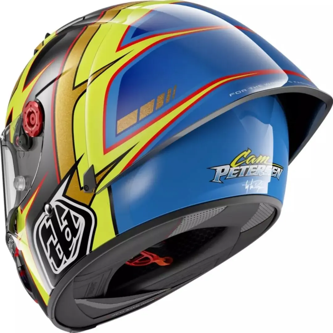 Shark Race-R Pro GP06 Helm - M - Anthracite/Geel/Blauw - afbeelding 3 van 6