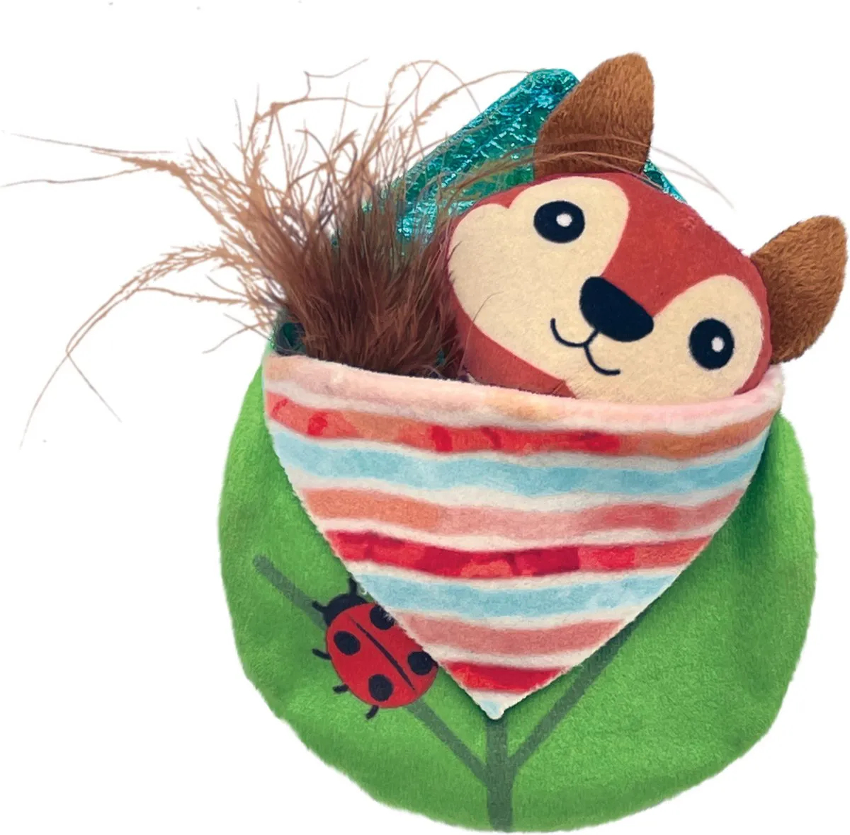 KONG Pull-A-Partz Tuck Kattenspeelgoed