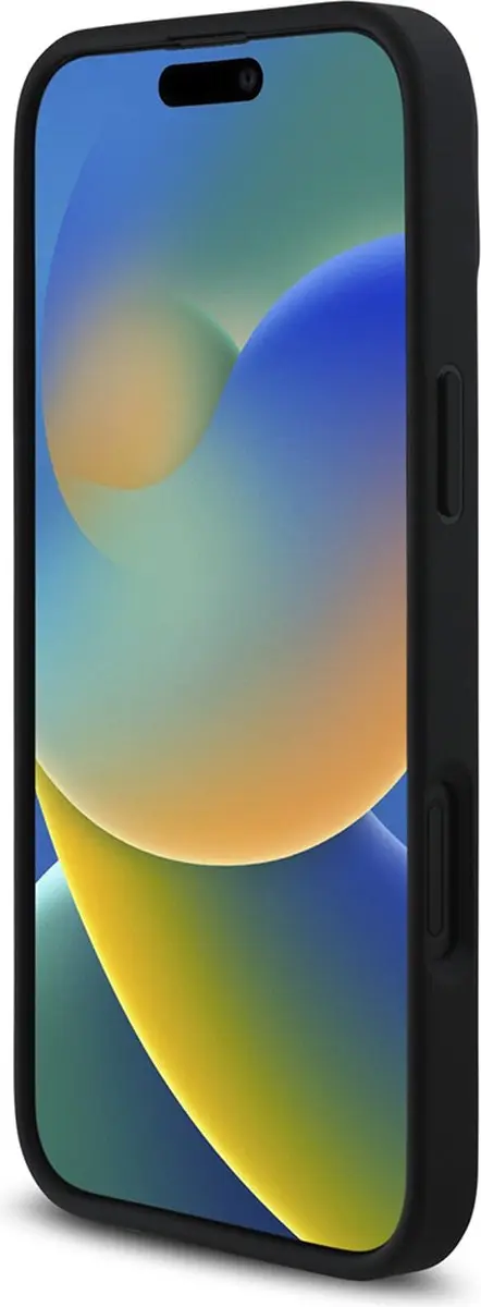 Guess GUHCP16MPSQSQSK iPhone 16 Plus Hoesje - Zwart - afbeelding 4 van 6