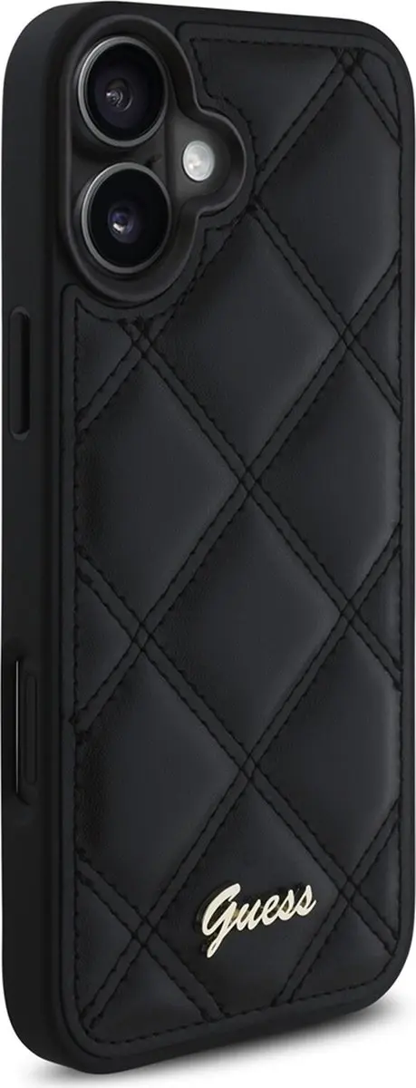 Guess GUHCP16MPSQSQSK iPhone 16 Plus Hoesje - Zwart - afbeelding 6 van 6