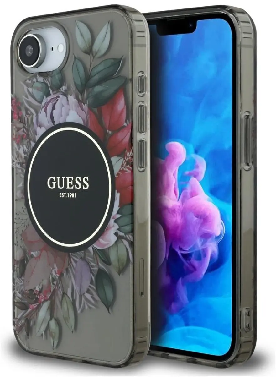Guess IML Flowers MagSafe Hoesje