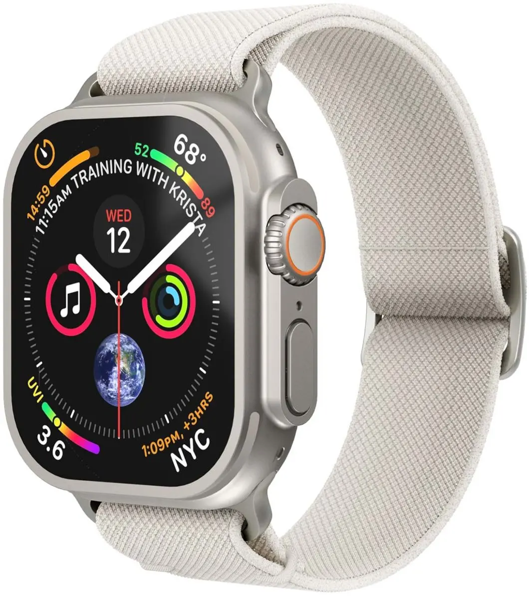 Vonmählen Classic Nylon Loop Bandje Apple Watch
