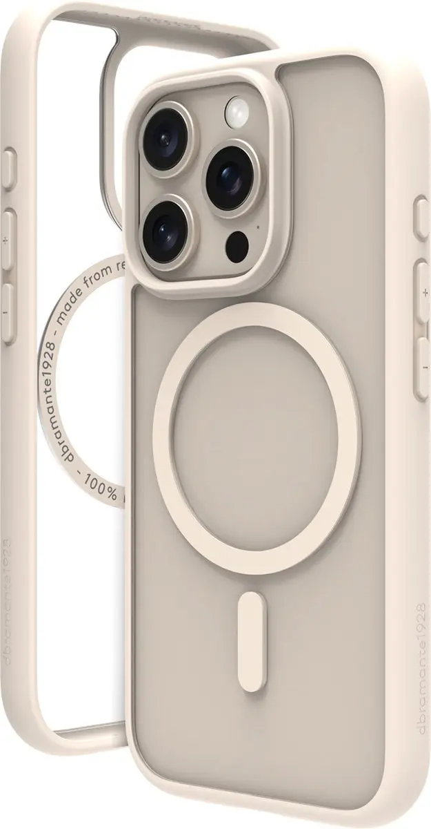 dbramante1928 Grenen MagSafe iPhone 16 Pro Max Hoesje - Goud - afbeelding 2 van 4
