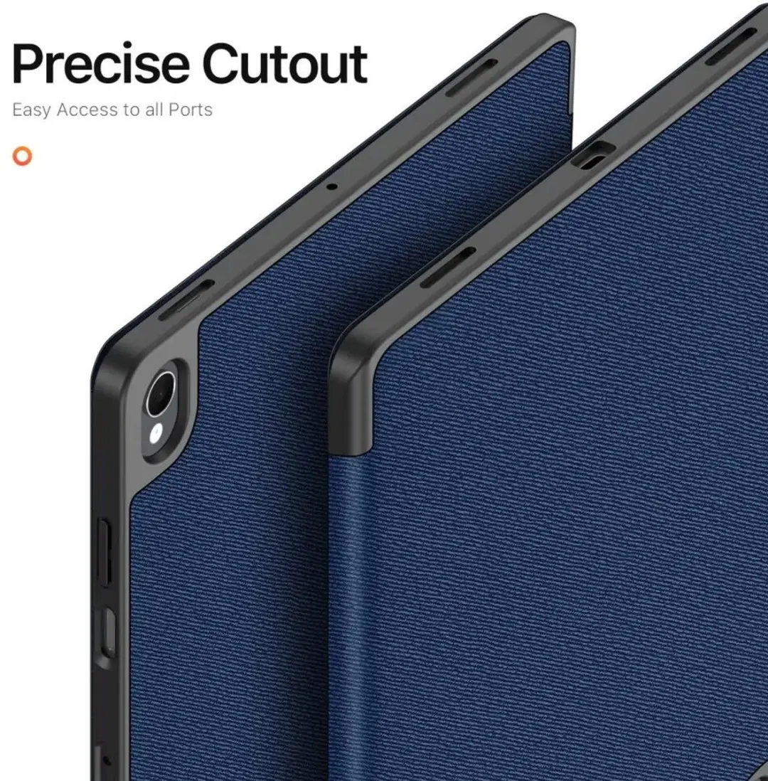 Dux Ducis Domo Samsung Galaxy Tab S12 Plus Hoes - Blauw - afbeelding 6 van 6