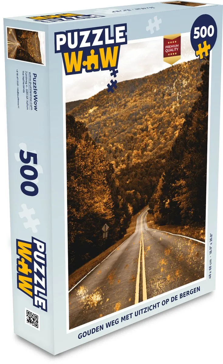 PuzzleWow Legpuzzel 500 Stuks