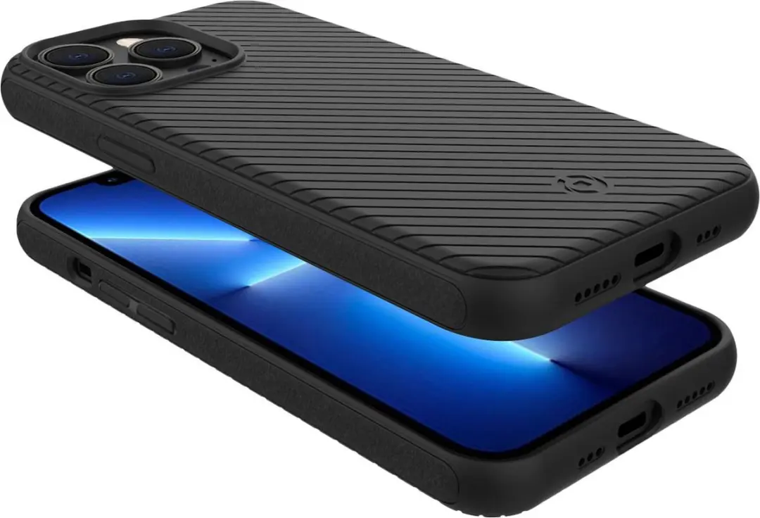 Celly Ultra Siliconen Hoesje iPhone 13 Pro - Zwart - afbeelding 3 van 5