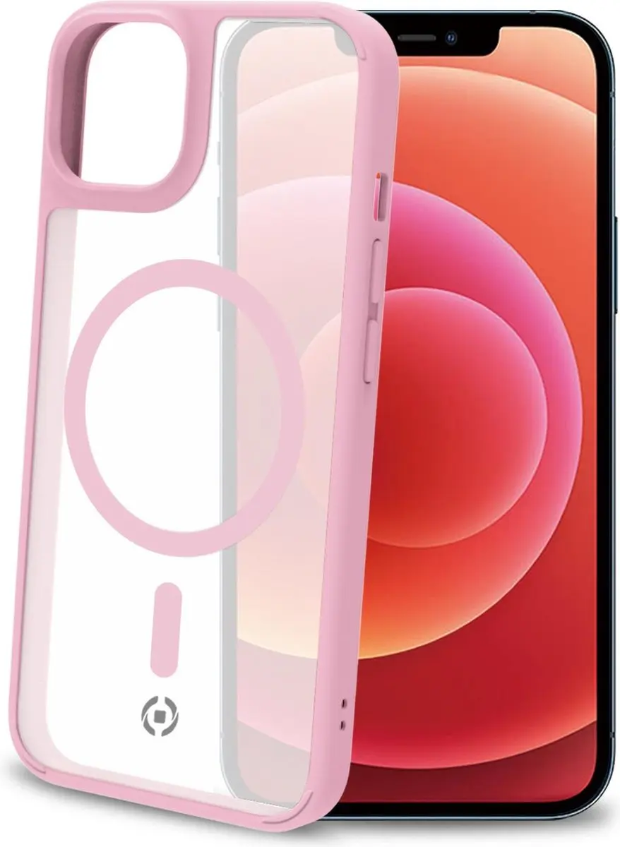 Celly Magmatt MAGMATT1026PK Hoesje - iPhone 14 Plus Roze/Transparant - afbeelding 3 van 5