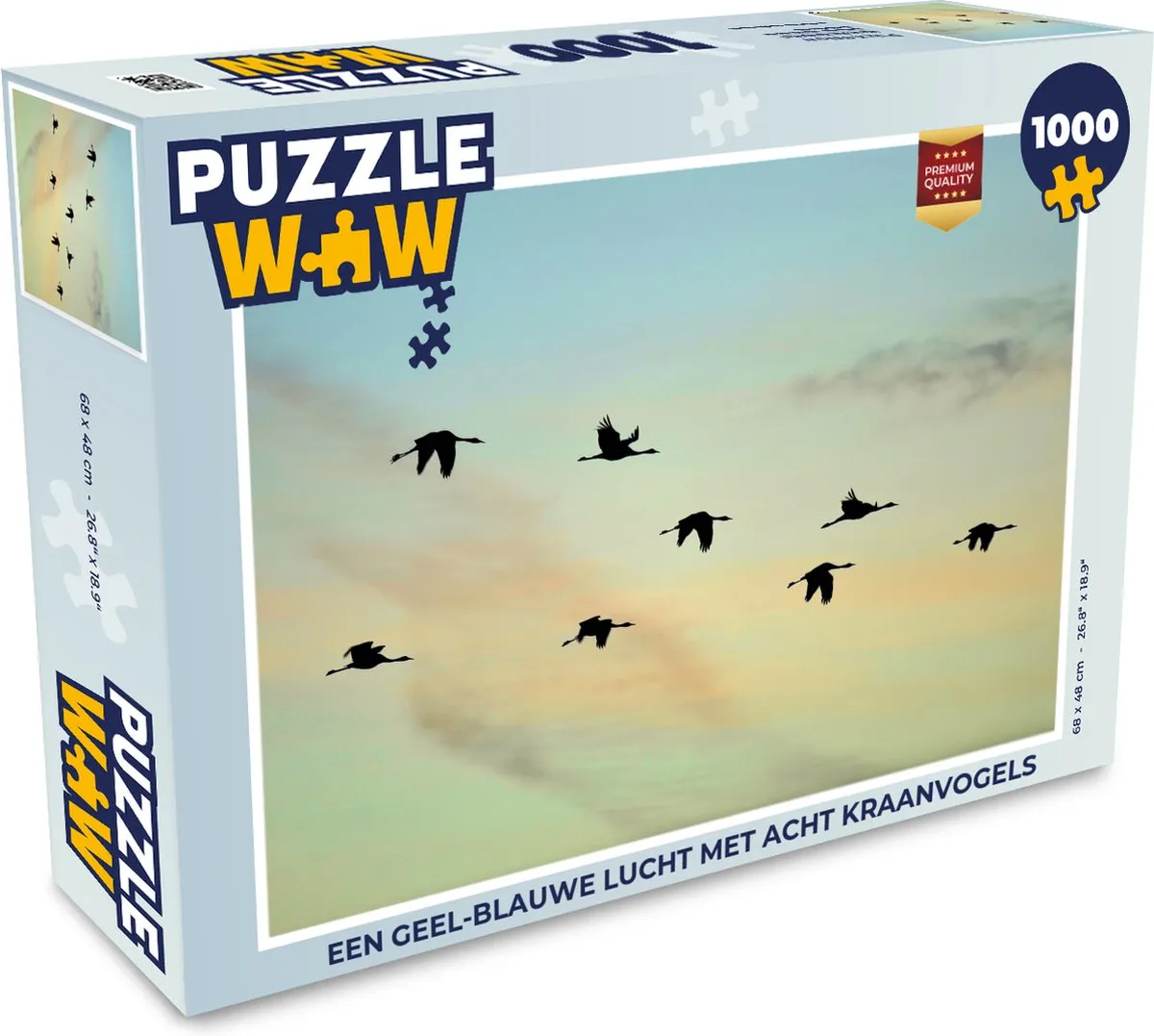 PuzzleWow Legpuzzel 1000 Stuks