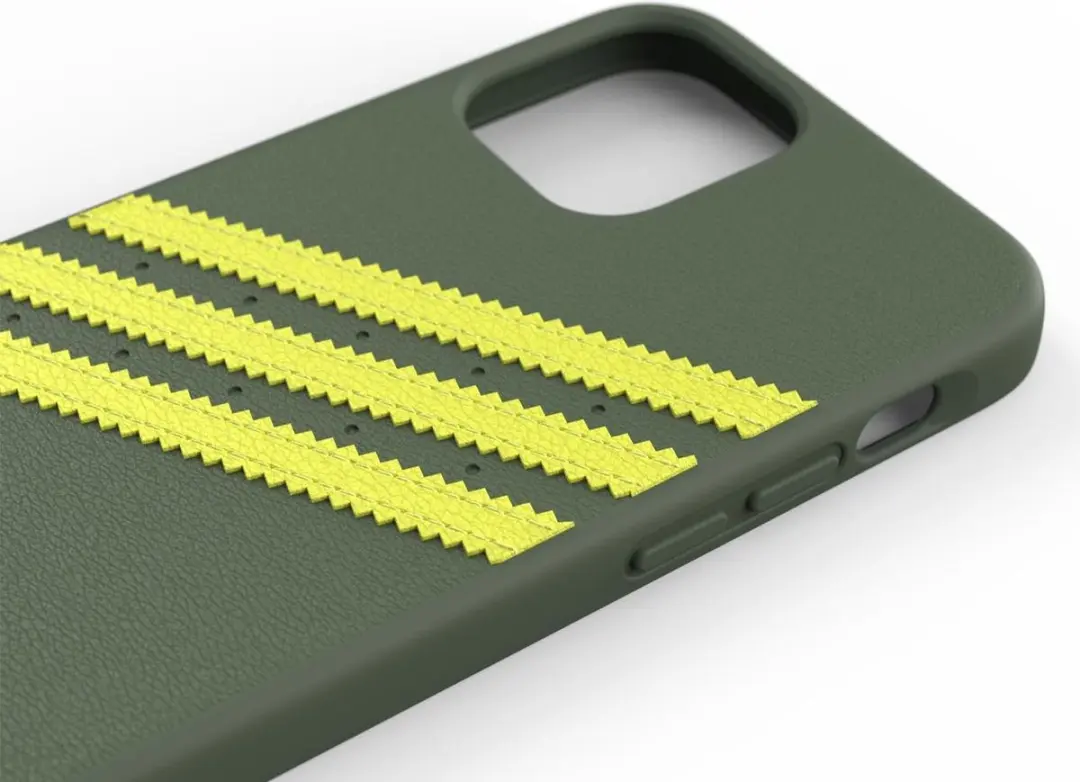 Adidas iPhone 12 Mini Hoesje - Groen/Geel - afbeelding 3 van 6