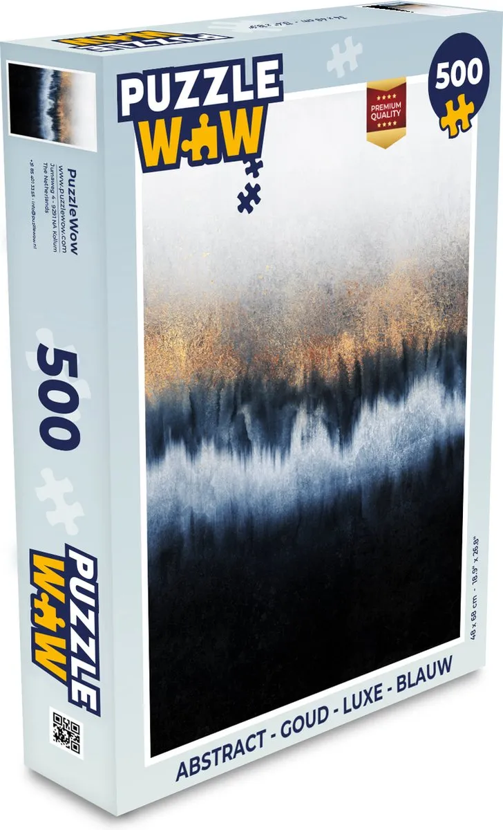 PuzzleWow Abstract Legpuzzel 500 Stuks