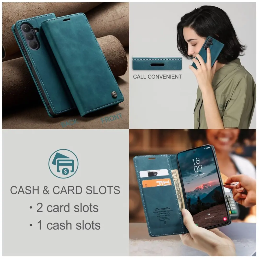 CaseMe 013 Hoesje Samsung Galaxy S26 - Blauw - afbeelding 5 van 6