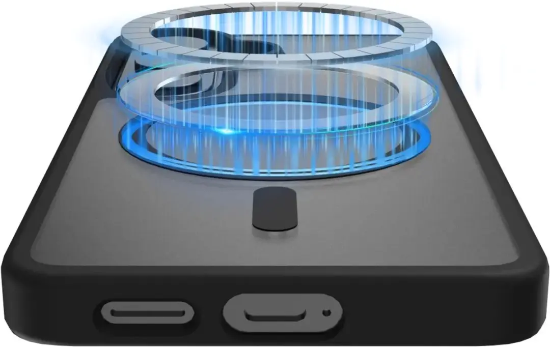 Buddi Frost Samsung Galaxy S26 Hoesje - Mat Zwart - MagSafe - afbeelding 6 van 6