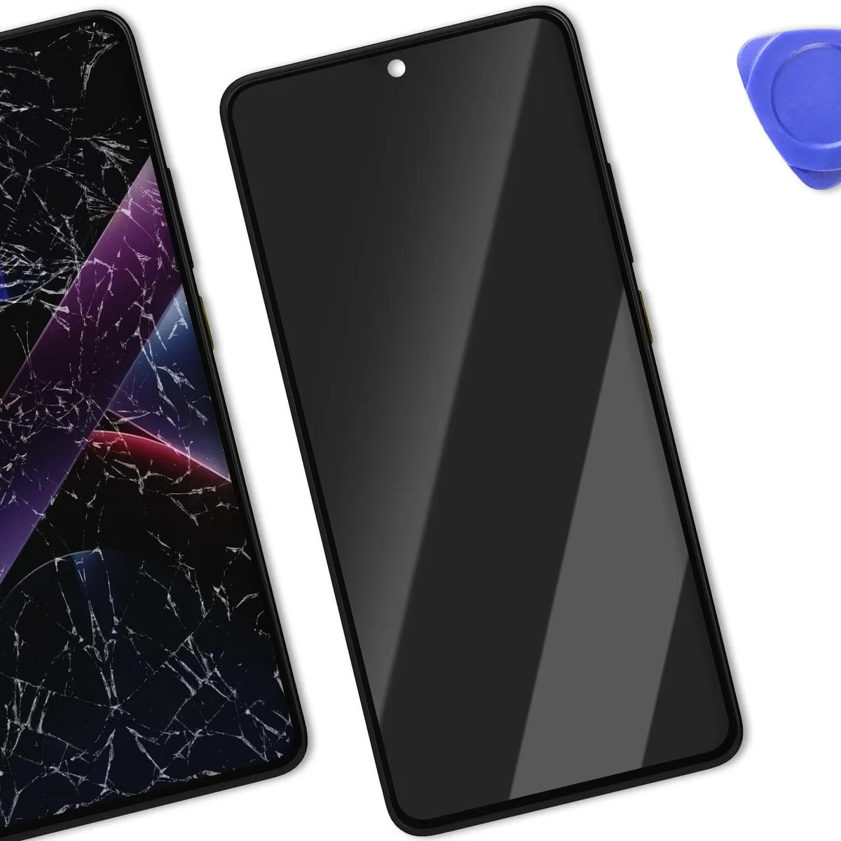 Xiaomi Poco X7 Pro LCD Touchscreen Geel - Origineel Frame