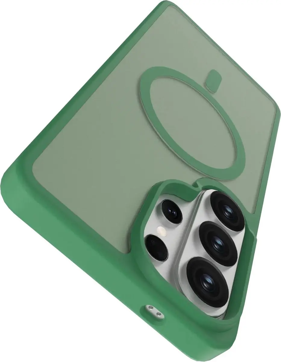 Buddi Frost Samsung Galaxy S26 Ultra Hoesje - Mat Groen - afbeelding 4 van 6