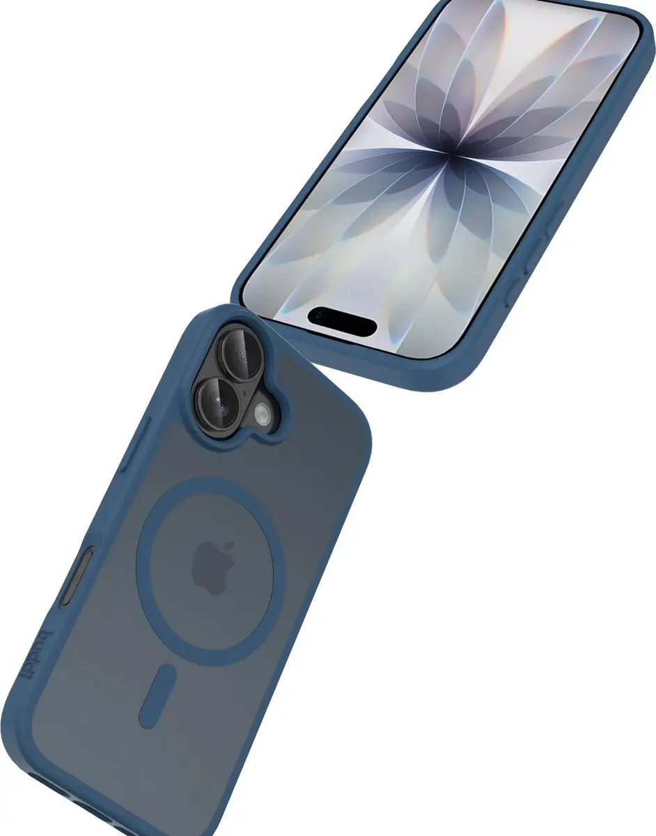 Buddi Frost iPhone 17 Hoesje - Mat Donkerblauw - MagSafe - afbeelding 6 van 6