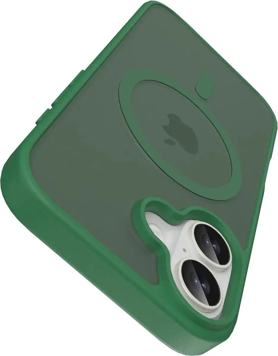 Buddi Frost iPhone 16 Hoesje - Mat Groen - MagSafe - afbeelding 3 van 6