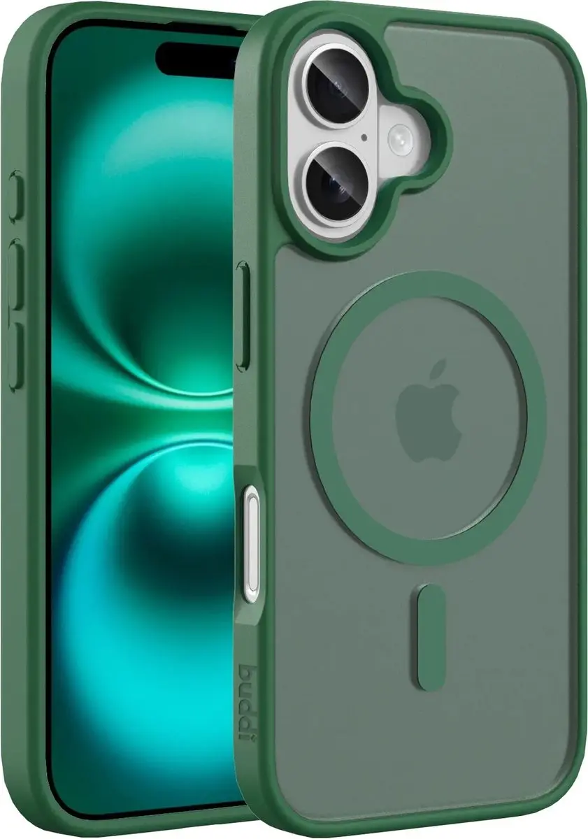 Buddi Frost iPhone 16 Hoesje