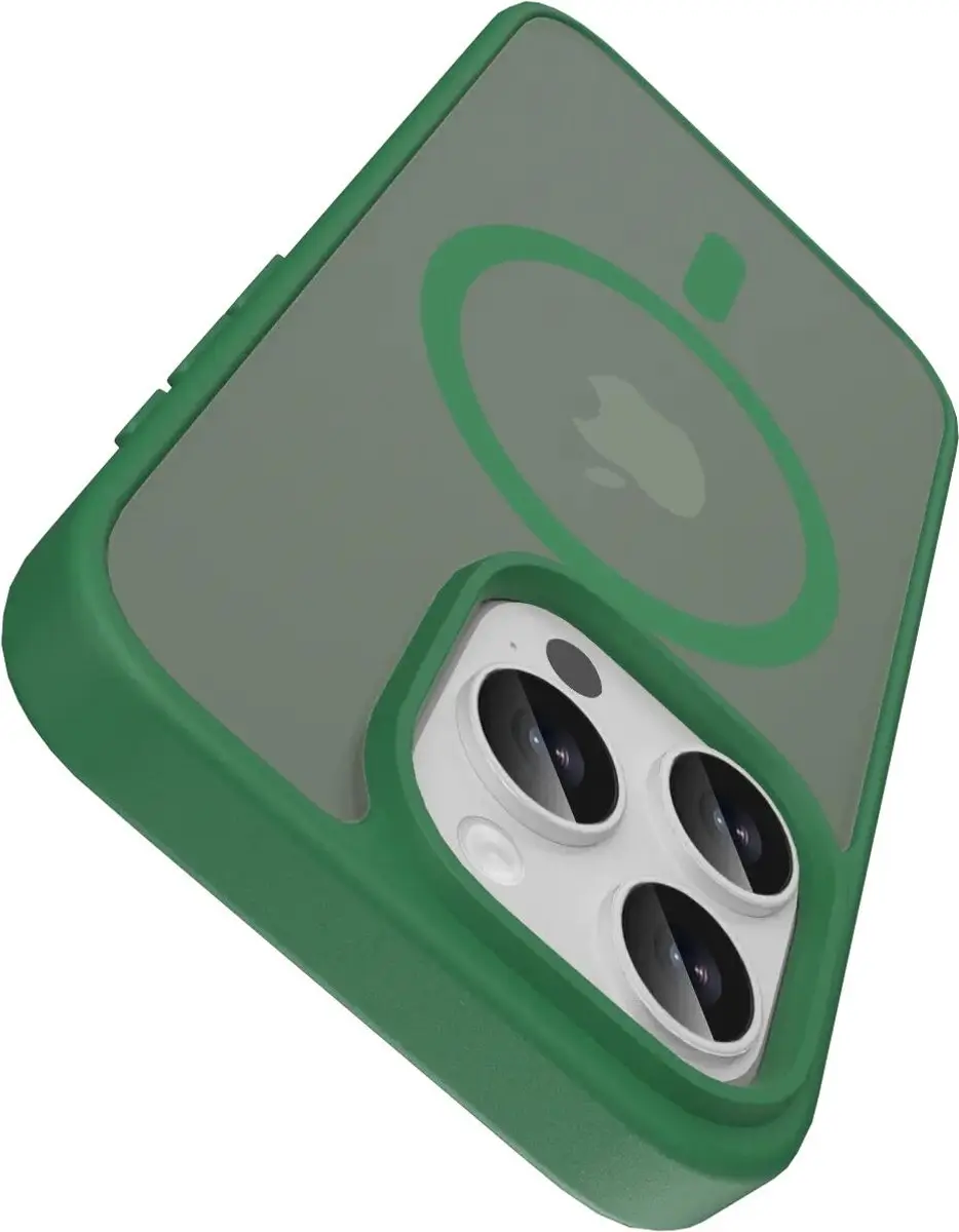 Buddi Frost iPhone 16 Pro Hoesje - Mat Groen - afbeelding 5 van 6