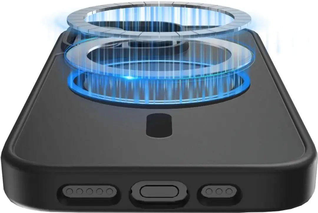 Buddi Frost iPhone 15 Pro Hoesje - Mat Zwart - afbeelding 4 van 6