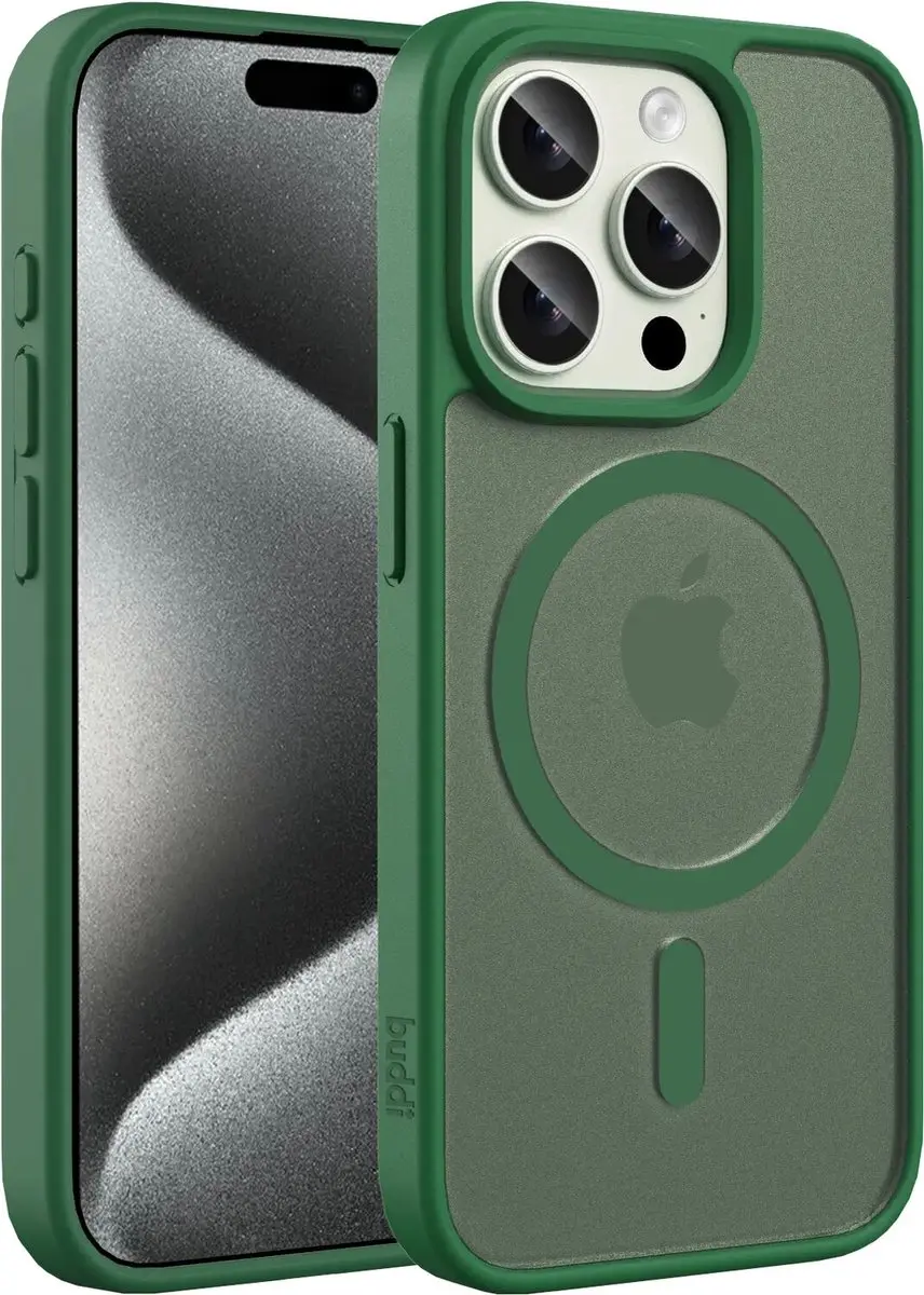 Buddi Frost iPhone 15 Pro Hoesje