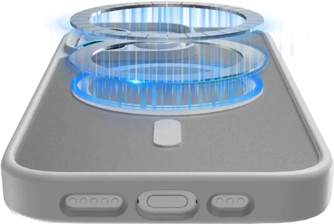 Buddi Frost iPhone 15 Pro Hoesje - Mat Grijs - afbeelding 4 van 6