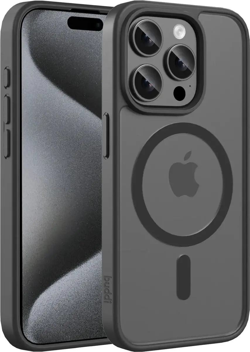 Buddi Frost iPhone 15 Pro Max Hoesje
