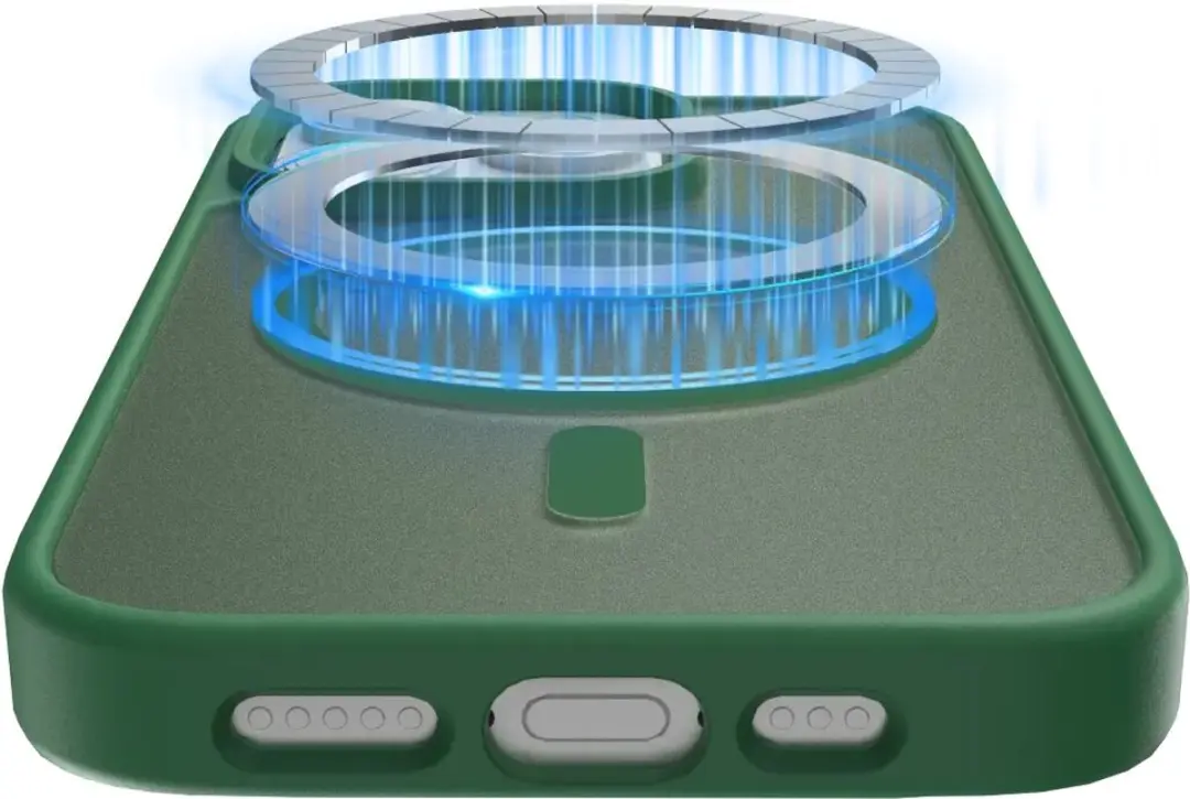 Buddi Frost iPhone 15 Pro Max Hoesje - Mat Groen - afbeelding 5 van 6