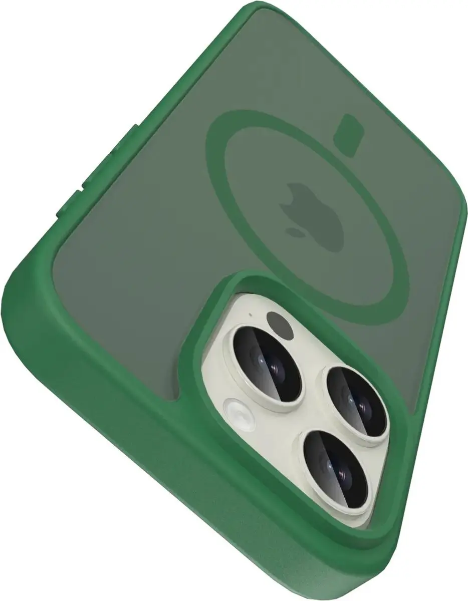 Buddi Frost iPhone 15 Pro Max Hoesje - Mat Groen - afbeelding 6 van 6