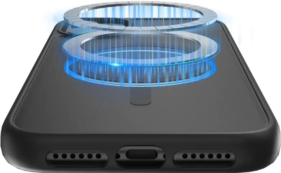 Buddi Frost iPhone 11 Hoesje - Mat Zwart - MagSafe - afbeelding 4 van 6