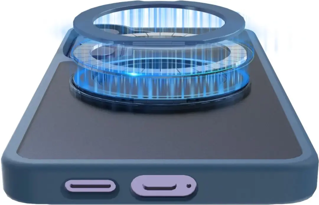 Buddi Frost Samsung Galaxy S26 Hoesje - Mat Donkerblauw - MagSafe - afbeelding 5 van 6