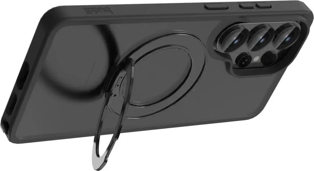 Buddi Frost Hoesje Samsung Galaxy S26 Ultra - Mat Zwart - MagSafe - afbeelding 6 van 6