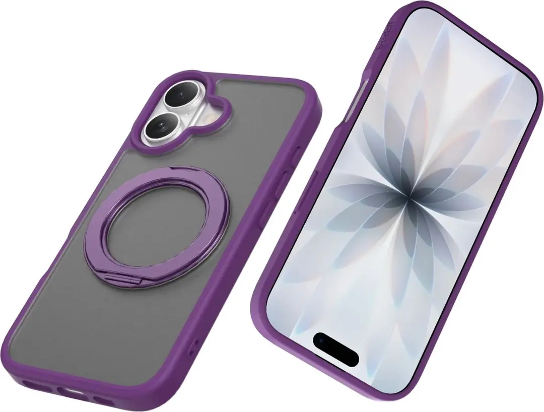 Buddi Frost iPhone 17 MagSafe Hoesje - Paars - afbeelding 3 van 6
