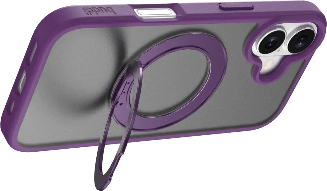 Buddi Frost iPhone 17 MagSafe Hoesje - Paars - afbeelding 4 van 6