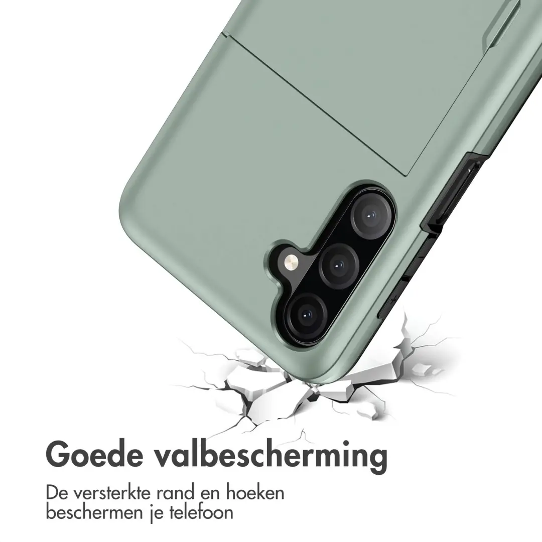 Imoshion Hoesje met Pasjeshouder Groen - Samsung Galaxy A27 - afbeelding 4 van 6