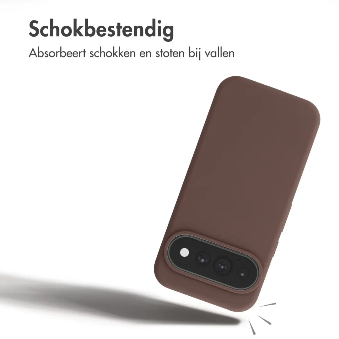 Accezz Liquid Silicone Backcover New Tea Brown - MagSafe - afbeelding 5 van 6