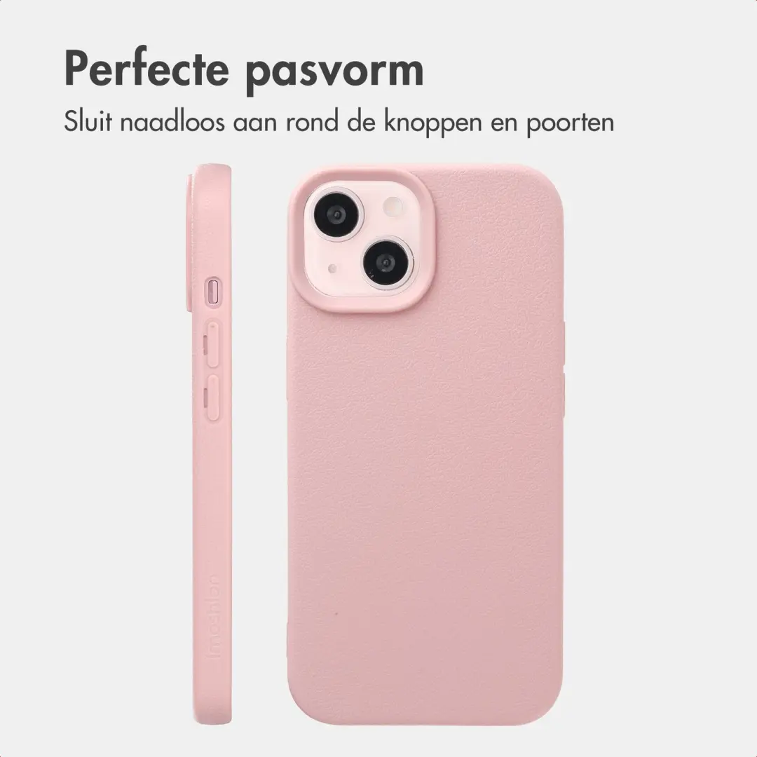 Imoshion Texture Backcover iPhone 13/14 Roze - afbeelding 6 van 6