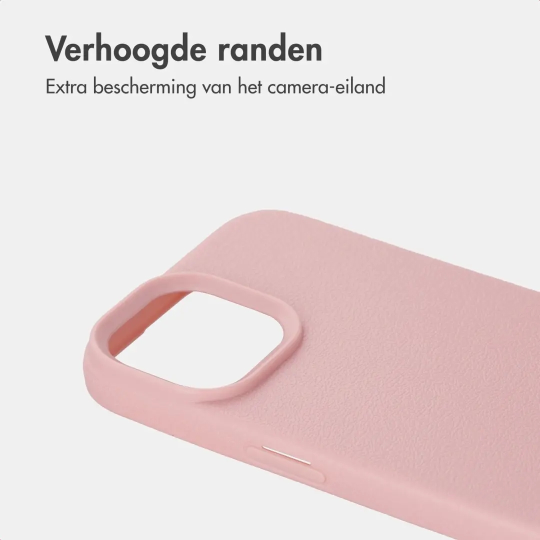 Imoshion Texture Backcover iPhone 13/14 Roze - afbeelding 5 van 6