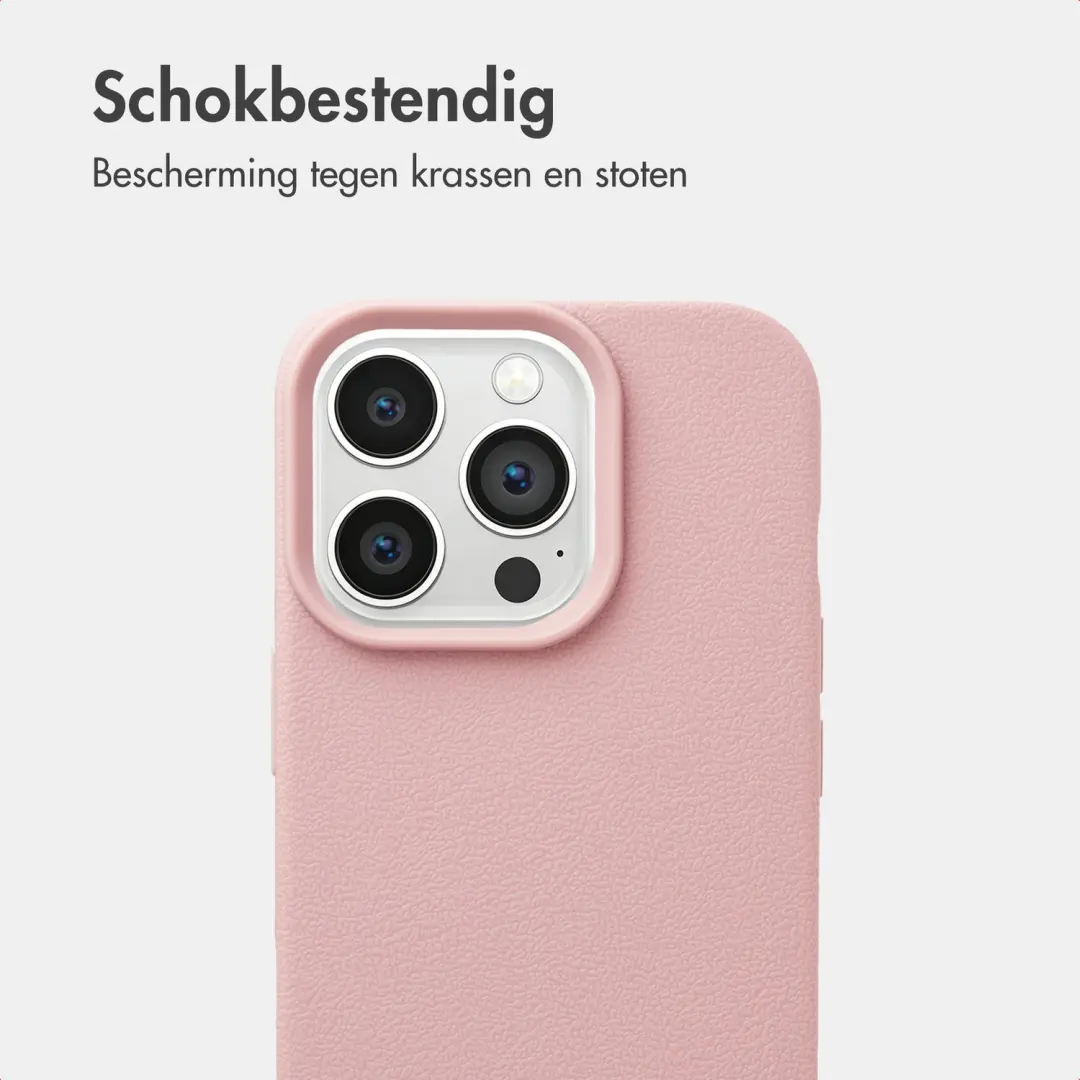 Imoshion Texture Backcover iPhone 14 Pro - Roze - afbeelding 4 van 6