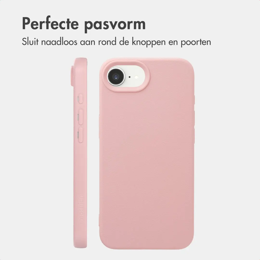 Imoshion Texture Backcover iPhone 16e/17e - Roze - afbeelding 6 van 6