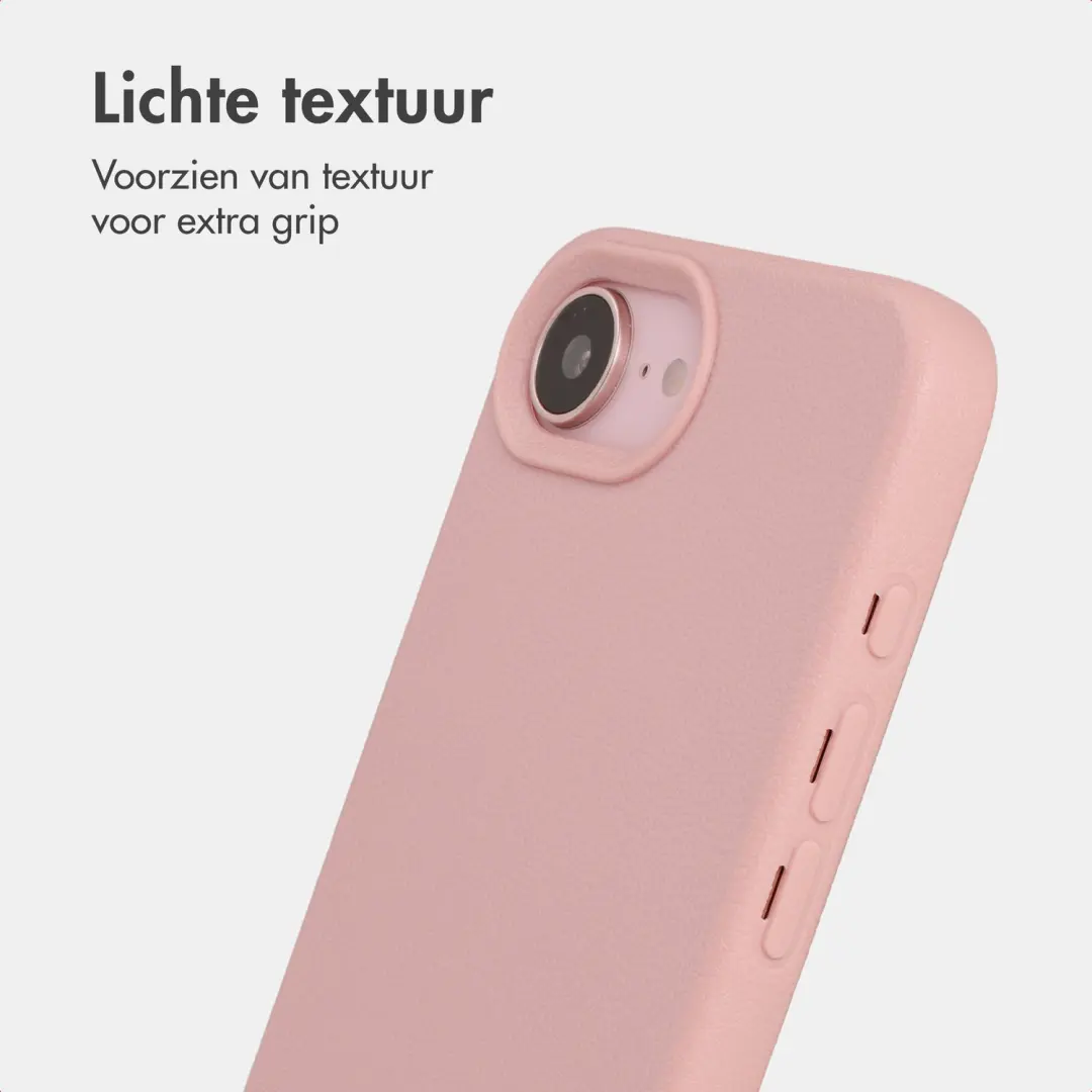 Imoshion Texture Backcover iPhone 16e/17e - Roze - afbeelding 3 van 6