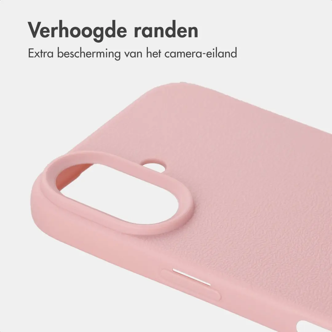 imoshion Texture Backcover iPhone 17 - Roze - afbeelding 5 van 6