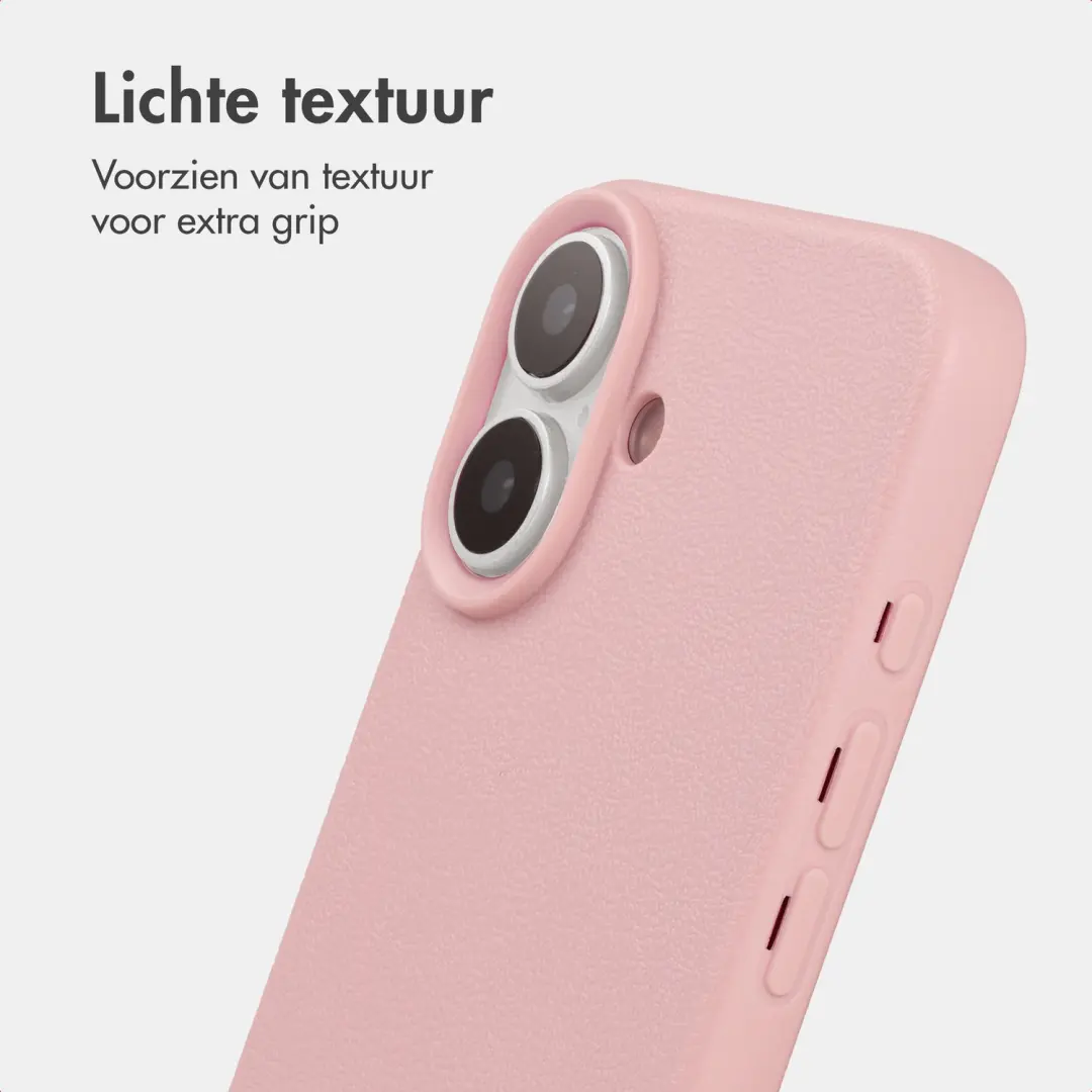imoshion Texture Backcover iPhone 17 - Roze - afbeelding 3 van 6