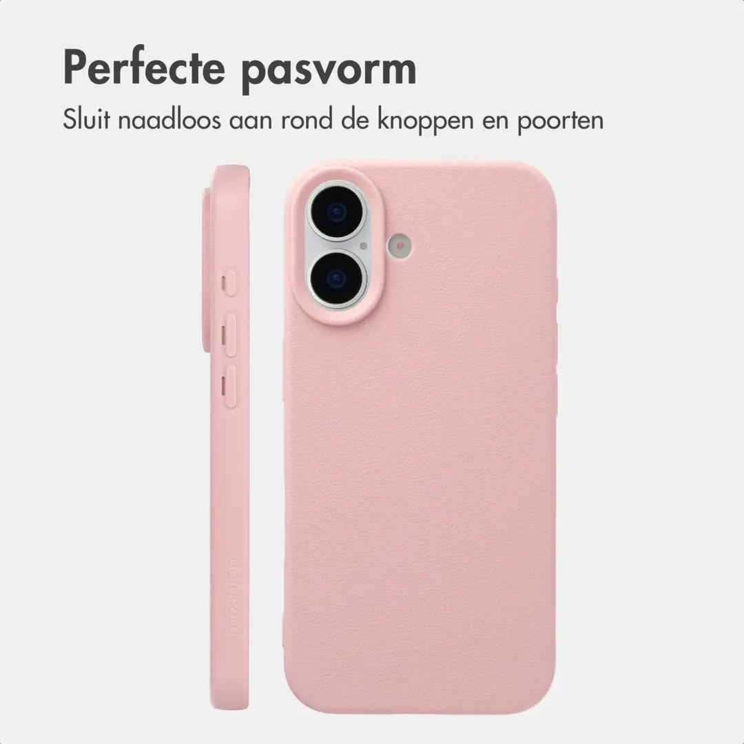 imoshion Texture Backcover iPhone 17 - Roze - afbeelding 6 van 6