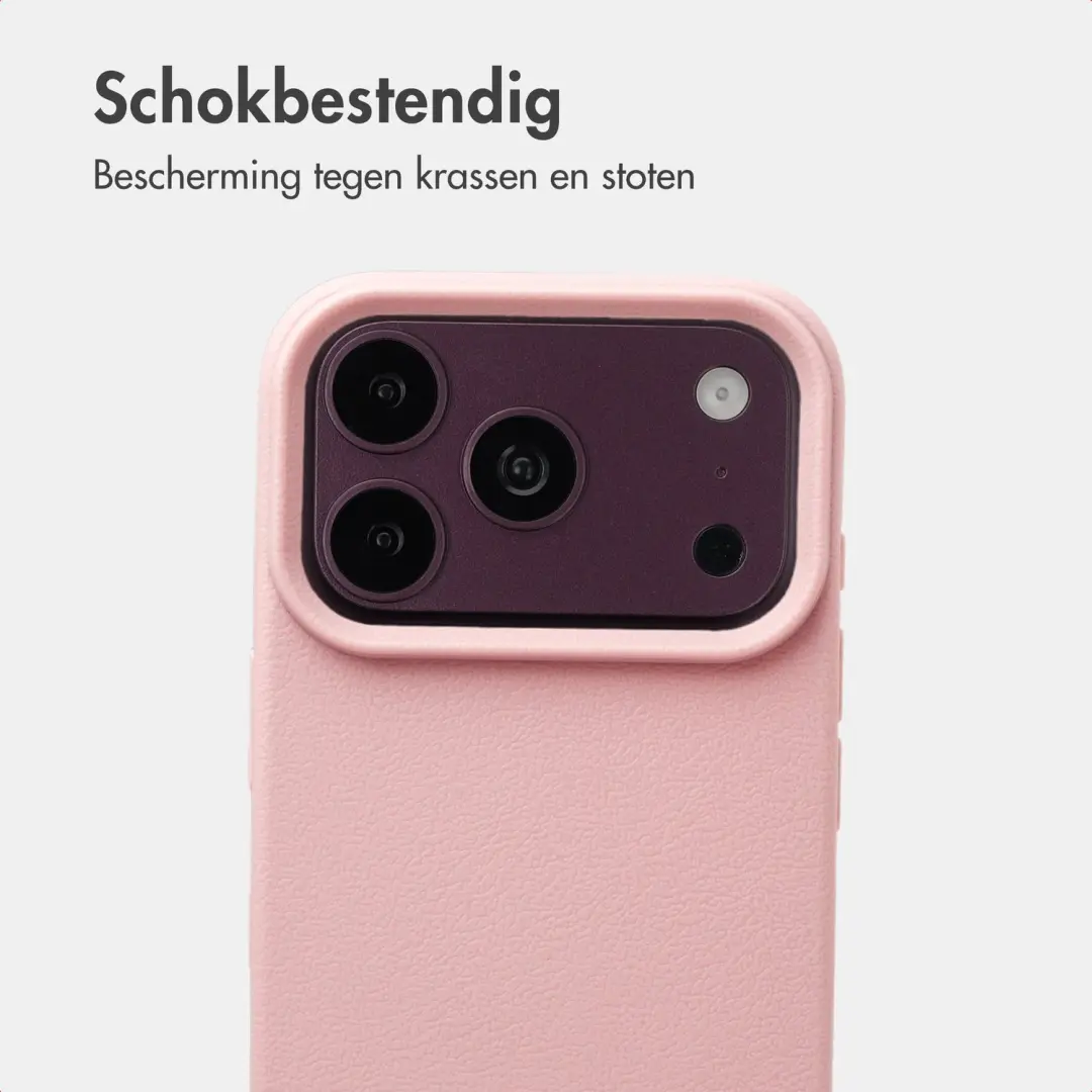 Imoshion Texture Backcover iPhone 18/17 Pro Roze - afbeelding 4 van 6