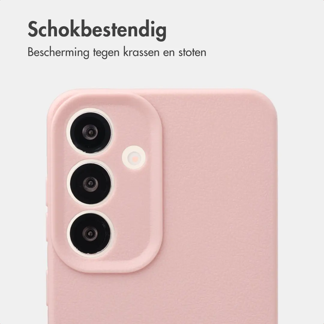 Imoshion Texture Backcover Samsung Galaxy S25 - Roze - afbeelding 4 van 6