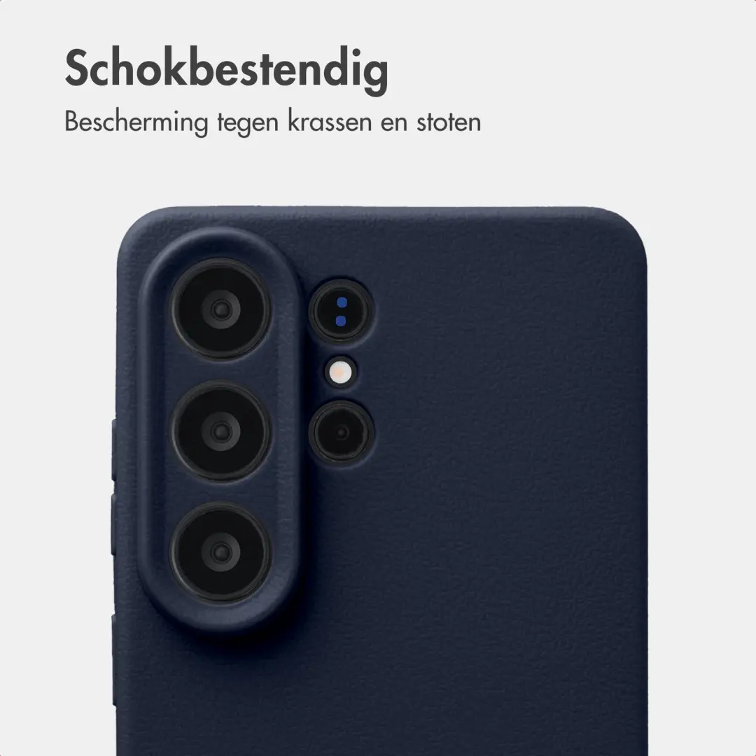 Imoshion Texture Backcover Samsung Galaxy S26 Ultra - Donkerblauw - afbeelding 4 van 6