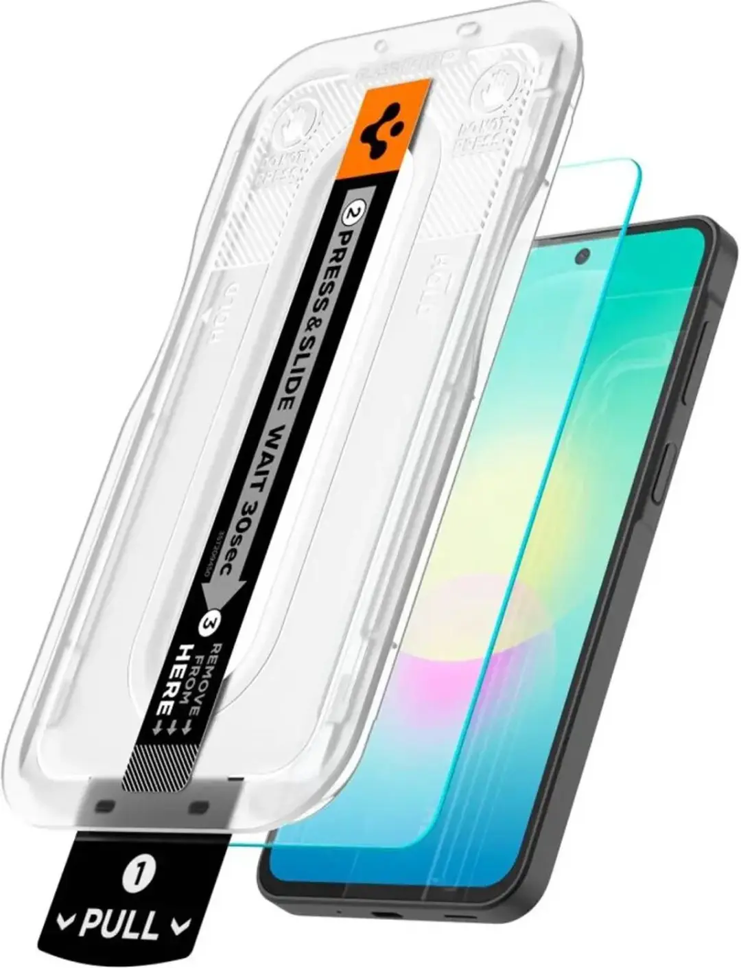 Spigen EZ Fit Glas.tR voor Samsung Galaxy A27 - 2 Stuks - afbeelding 5 van 6