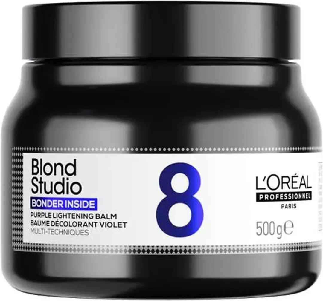 L'Oréal Professionnel Blond Studio 8 Purple Balm 500ml - afbeelding 3 van 3