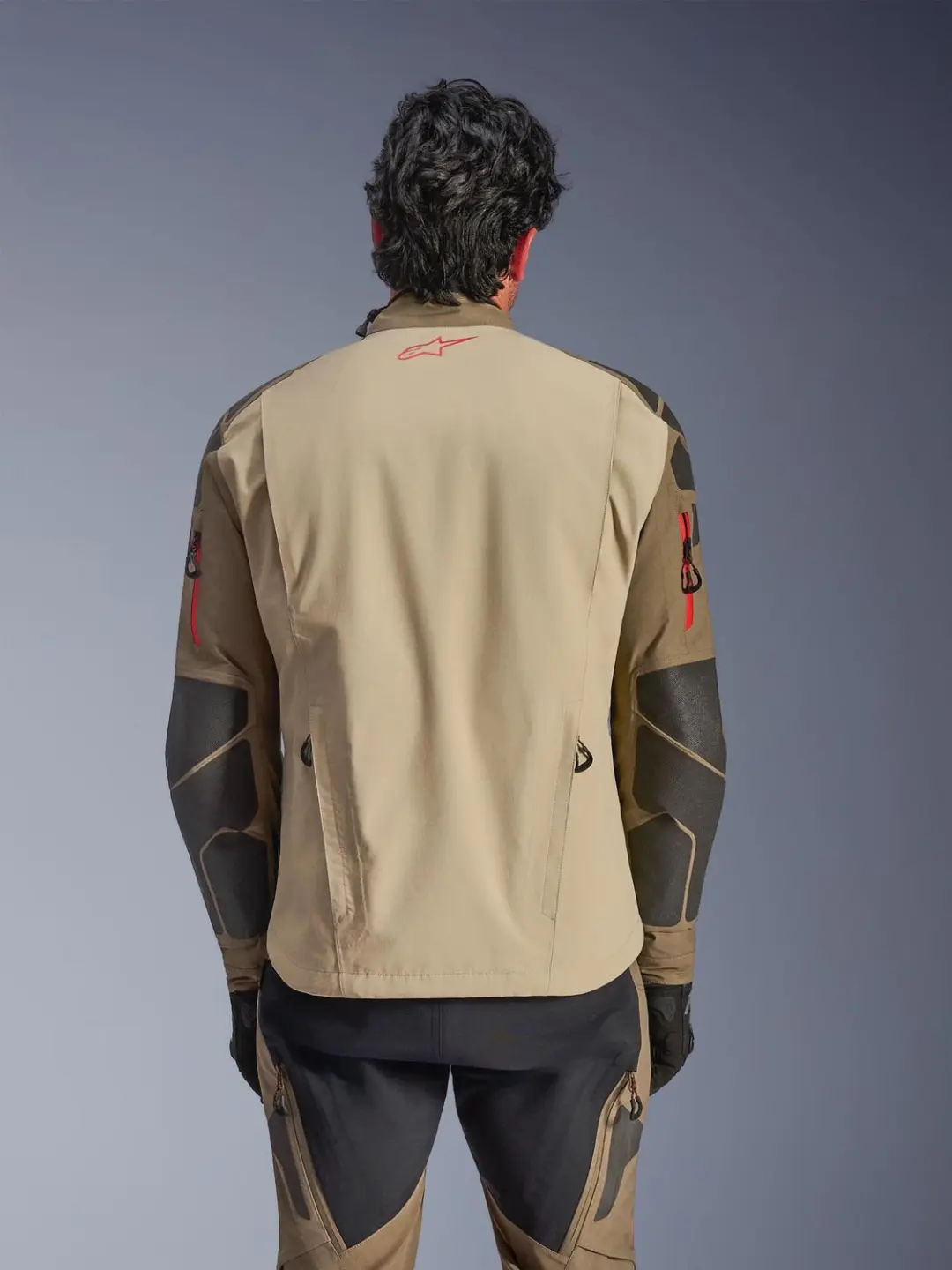 Alpinestars Nazca 3L GORE-TEX Pro Motorjas - Zwart/Bruin - afbeelding 5 van 6