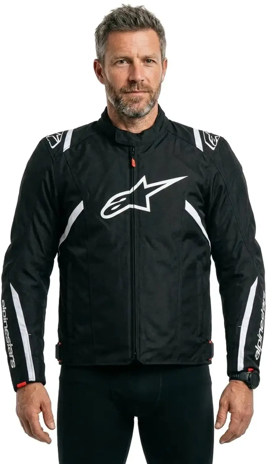 Alpinestars T-SPS V2 Motorjas - Waterdicht - Zwart/Wit - afbeelding 6 van 6